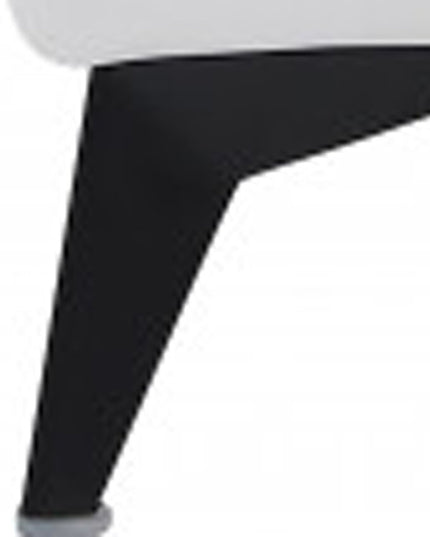 41" White Italian Leather Power Recliner Chair