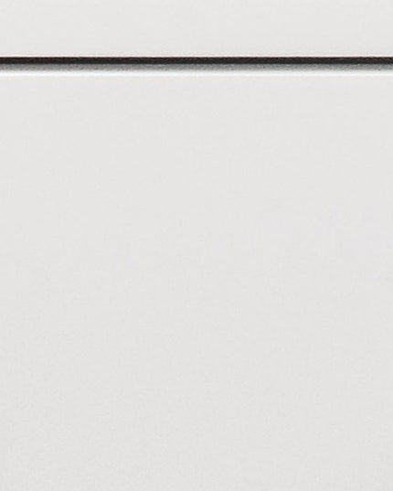 24" White Wood Lighted Two Drawer Nightstand