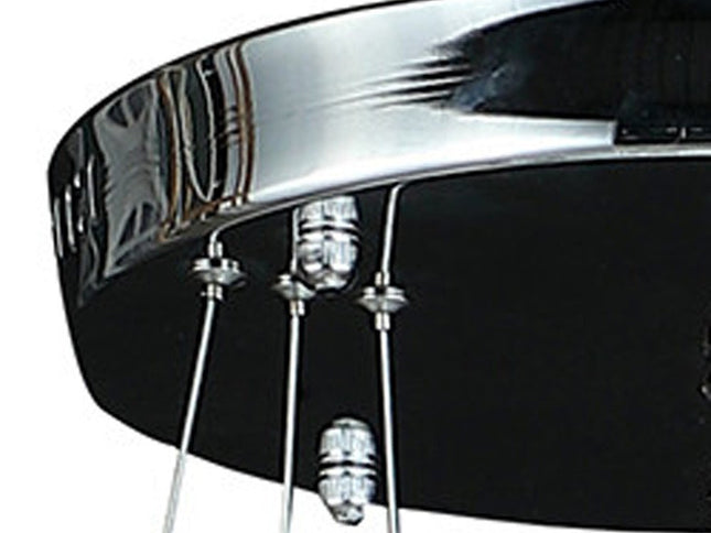 Silver Metal and Crystals LED Dimmable Chandelier