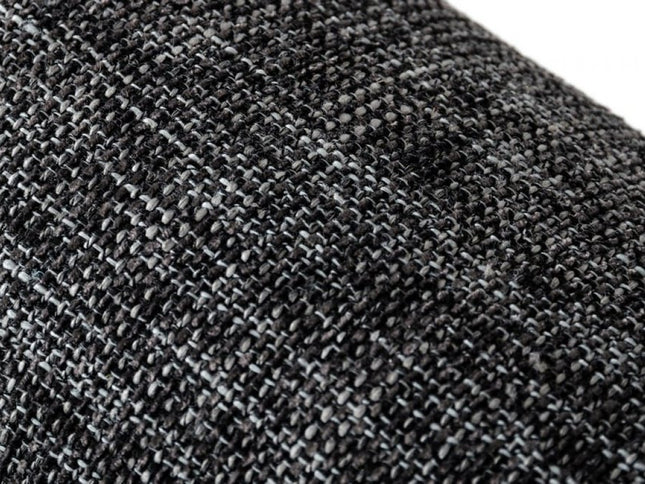 24" Gray And Brown Upholstered Arm Chair