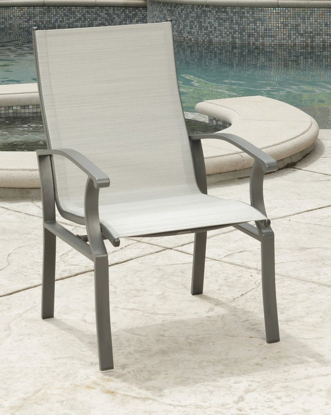 Seven Piece Black and Gray Rectangular Glass Dining Set with Six Chairs