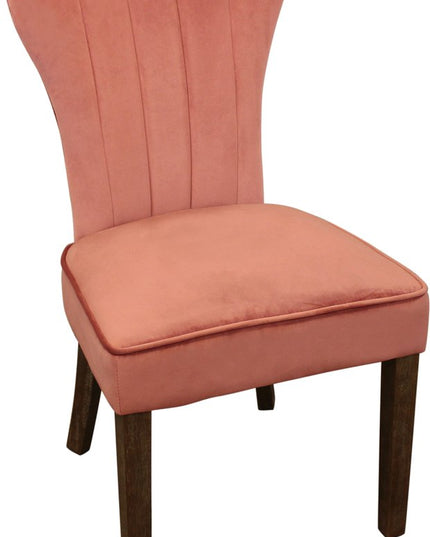 Five Piece Natural Round Solid Wood Dining Set with Four Chairs