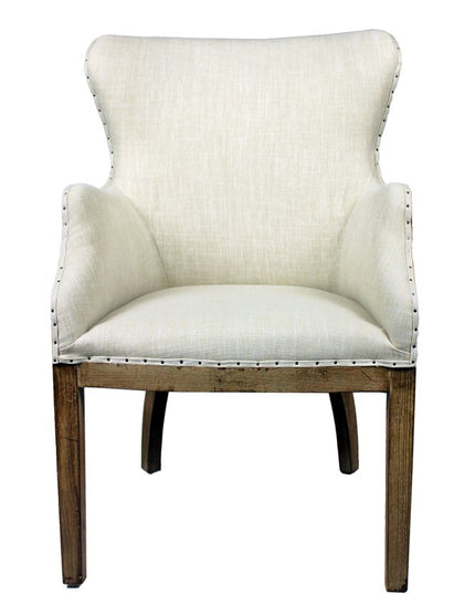 Nine Piece Natural Solid Wood Dining Set with Eight Chairs