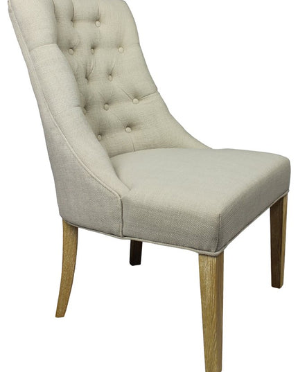 Nine Piece White Solid Wood Dining Set with Eight Chairs