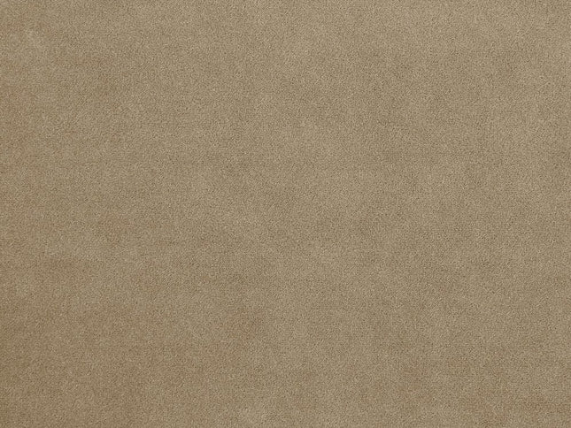 90" Beige Velvet Sofa With Gold Legs