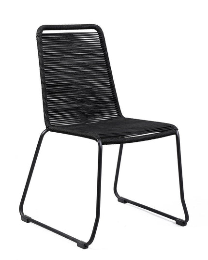 Five Piece Brown and Black Solid Wood Dining Set with Four Chairs