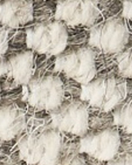 18" Beige Geometric Pouf Ottoman