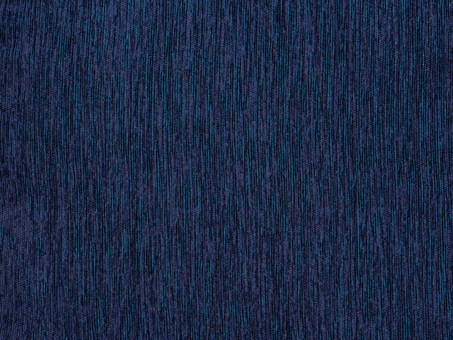 18" Blue Medallion Pouf Ottoman