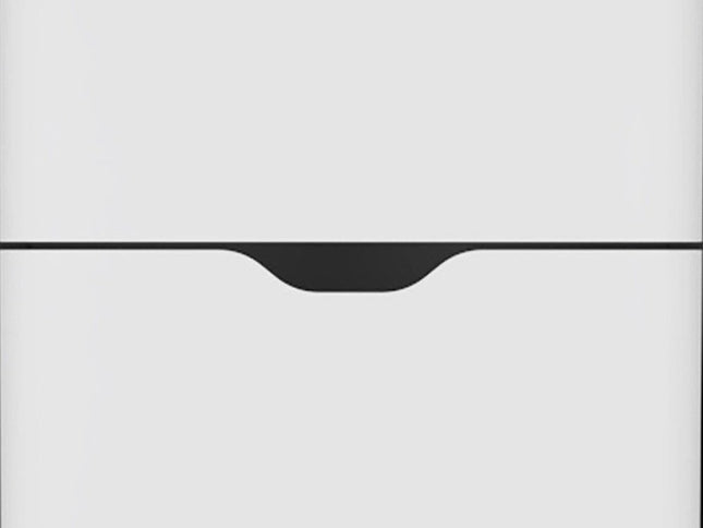 18" White Five Drawer Dresser