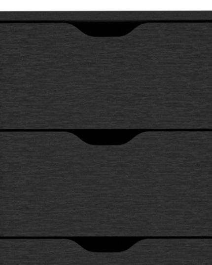 18" White Five Drawer Dresser