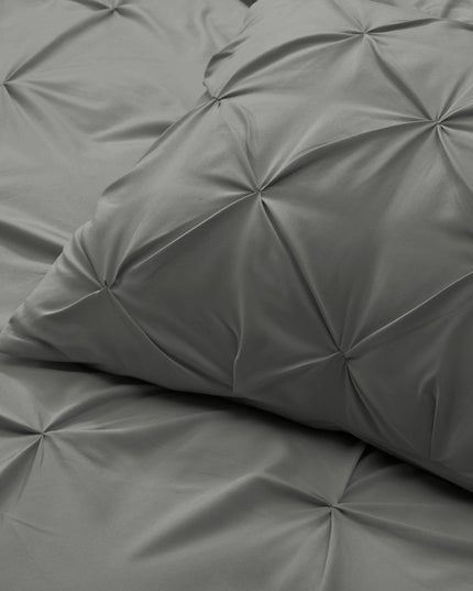 Gray King Microfiber Washable Microfiber Down Alternative Comforter