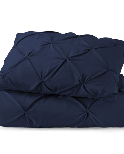 Navy Blue King Microfiber Washable Microfiber Down Alternative Comforter