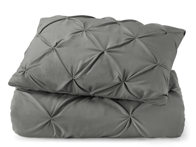 Gray Twin Microfiber Washable Microfiber Down Alternative Comforter