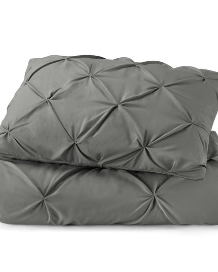 Gray Twin Microfiber Washable Microfiber Down Alternative Comforter