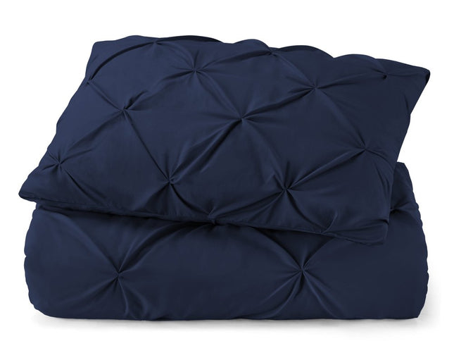 Navy Blue Twin Microfiber Washable Microfiber Down Alternative Comforter