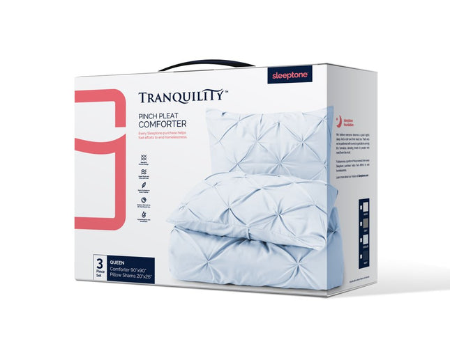 Blue Twin Microfiber Washable Microfiber Down Alternative Comforter