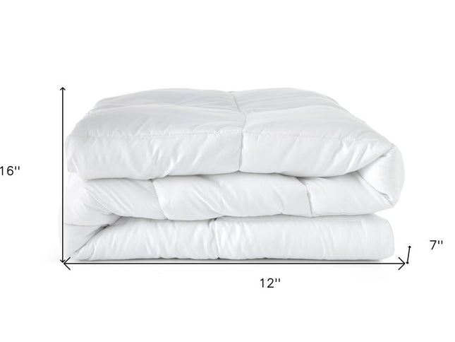 White King Microfiber Washable Microfiber Down Alternative Comforter