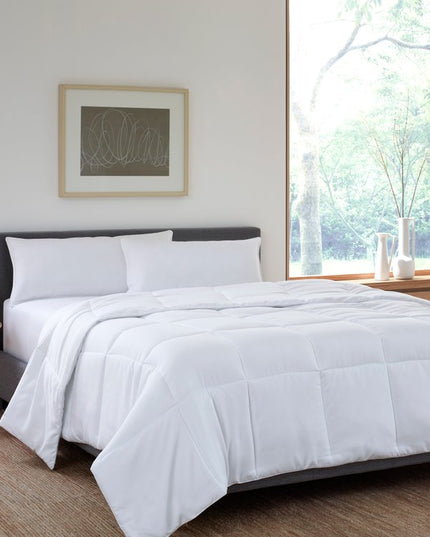 White Queen Microfiber Washable Microfiber Down Alternative Comforter