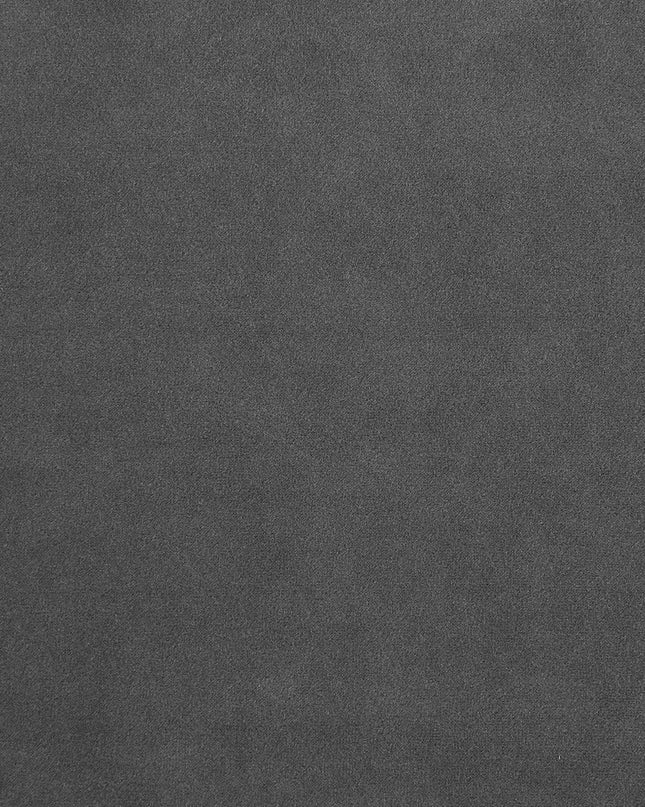 72" Dark Gray And Silver Velvet Loveseat