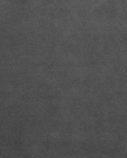 72" Dark Gray And Silver Velvet Loveseat