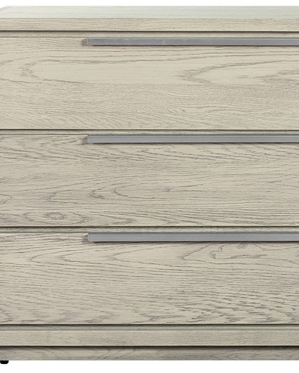 63" Gray Solid Wood Six Drawer Double Dresser