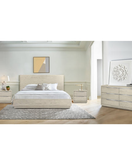 63" Gray Solid Wood Six Drawer Double Dresser