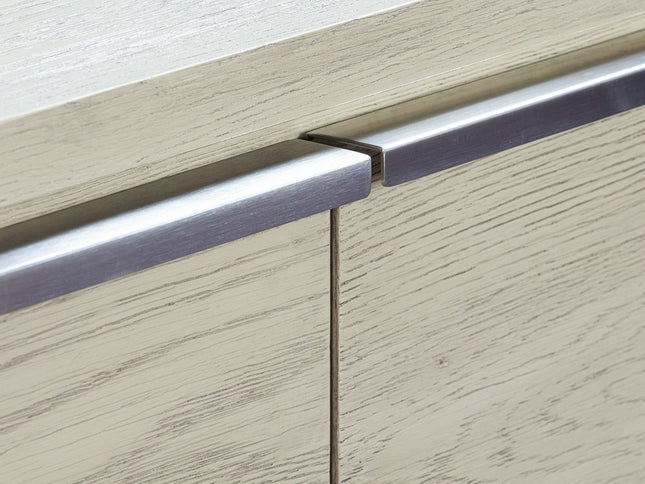 63" Gray Solid Wood Six Drawer Double Dresser