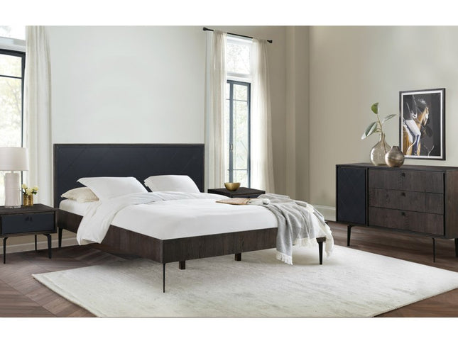 63" Gray Solid Wood Three Drawer Dresser