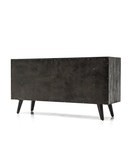 63" Brown Solid Wood Six Drawer Double Dresser