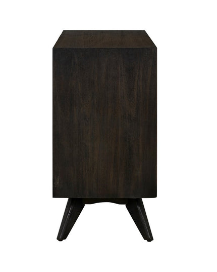 63" Brown Solid Wood Six Drawer Double Dresser