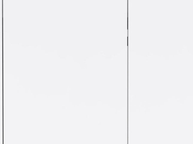 71" White Wood Two Door Two Drawer Combo Dresser