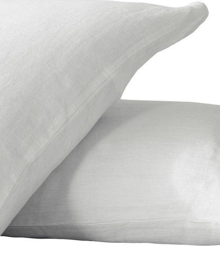 Set of Two Cloud Linen Standard Pillowcases