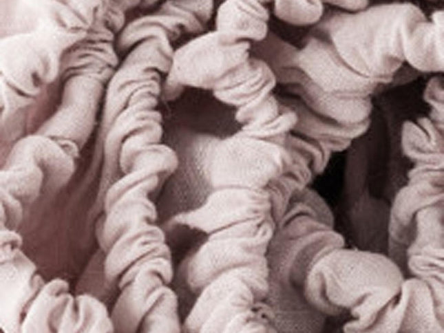 Light Pink Linen Twin Fitted Sheet