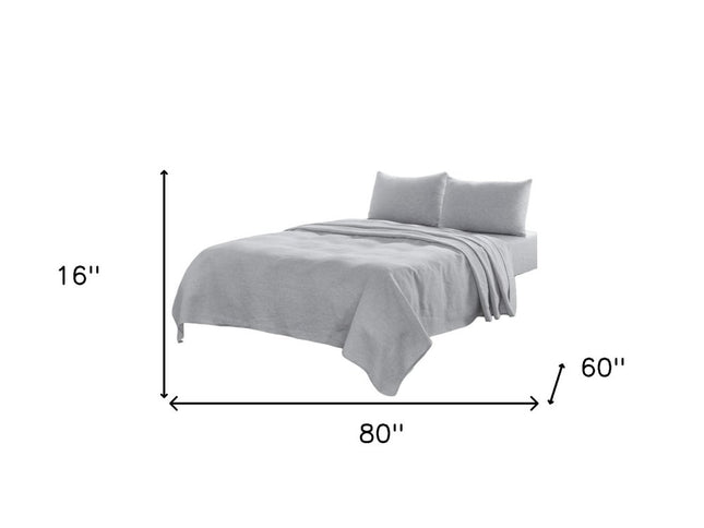 Four Piece Cloud Linen Sheet Set