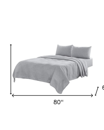 Four Piece Cloud Linen Sheet Set