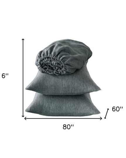 Four Piece Cloud Linen Sheet Set