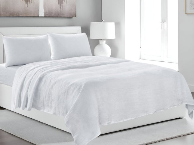 Four Piece Cloud Linen Sheet Set