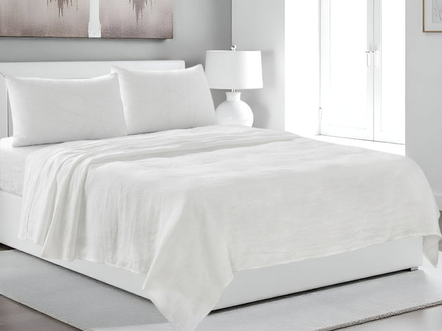 Four Piece Cloud Linen Sheet Set