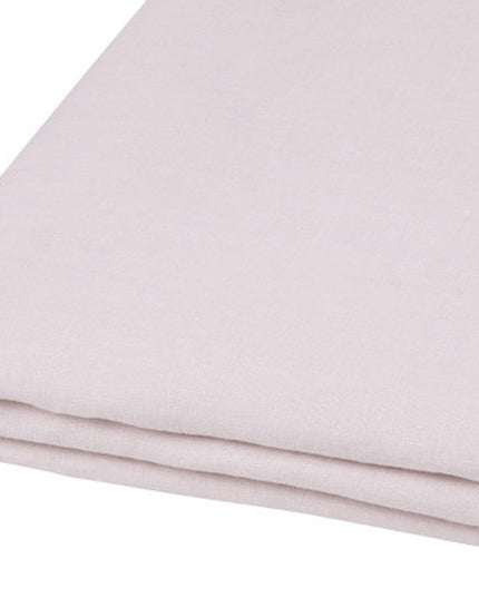 Light Pink Linen Twin Flat Sheet