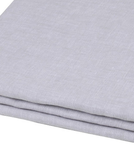 Light Pink Linen Twin Flat Sheet