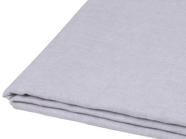 Light Pink Linen Twin Flat Sheet