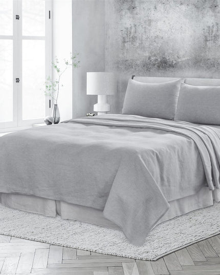 Cloud Linen King Flat Sheet