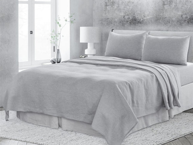 Cloud Linen King Flat Sheet