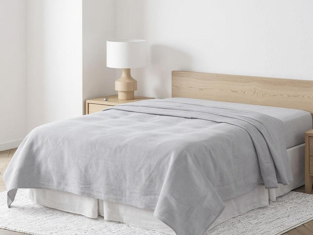 Cloud Linen King Flat Sheet