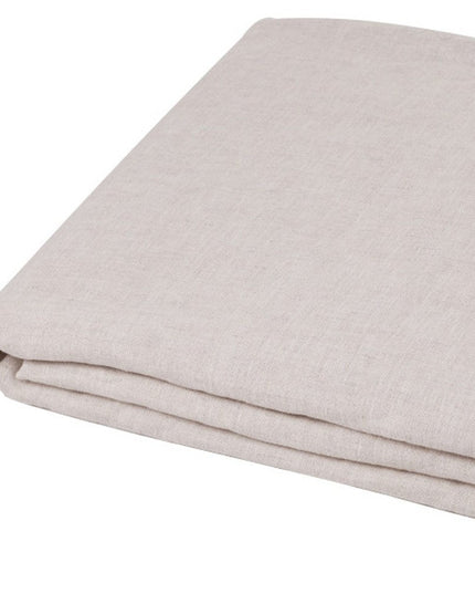Light Pink Linen Twin Flat Sheet