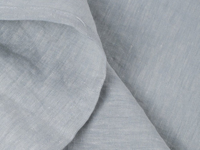 Light Pink Linen Twin Flat Sheet