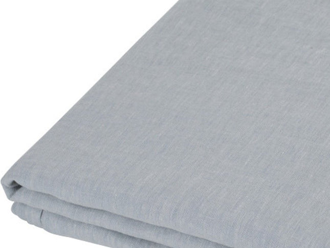 Light Pink Linen Twin Flat Sheet