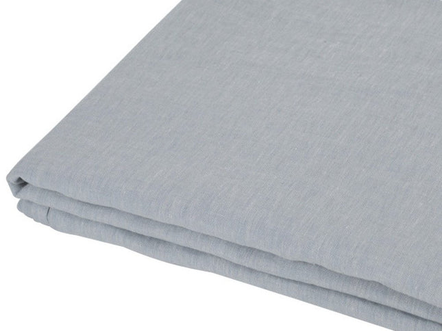 Light Pink Linen Twin Flat Sheet