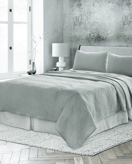 Light Pink Linen Full Double Flat Sheet