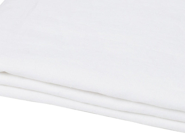 Light Pink Linen Twin Flat Sheet